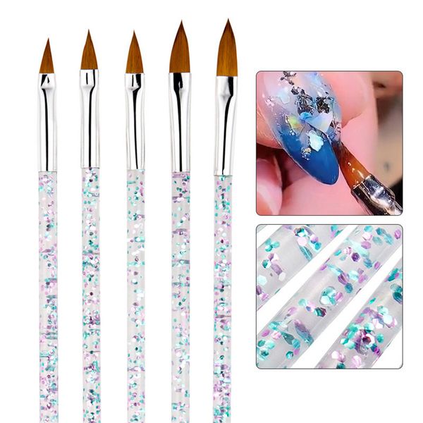 120 sets 5pcs/set nail art painting brush crystal acrylic uv gel brush stripe flower painting carving drawing pen manicure tools, Yellow
120 sets 5pcs/set nail art painting brush crystal acrylic uv gel brush stripe flower painting carving drawing pen manicure tools, Yellow