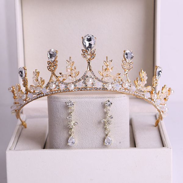 headdress bridal wedding chaoxiansen is 18-year-old crown of the red princess girl, Silver
headdress bridal wedding chaoxiansen is 18-year-old crown of the red princess girl, Silver