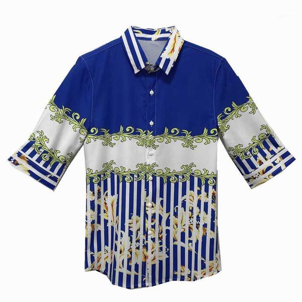 fashions floral shirts for men turn-down collar half sleeve blue casual clothes1, White;black
fashions floral shirts for men turn-down collar half sleeve blue casual clothes1, White;black
