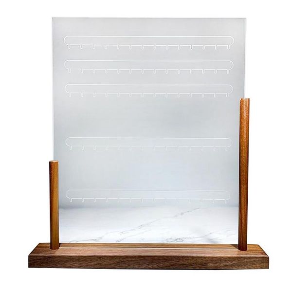 natural wooden acrylic jewelry organizer display rack earrings bracelet rack display stand, Pink;blue
natural wooden acrylic jewelry organizer display rack earrings bracelet rack display stand, Pink;blue