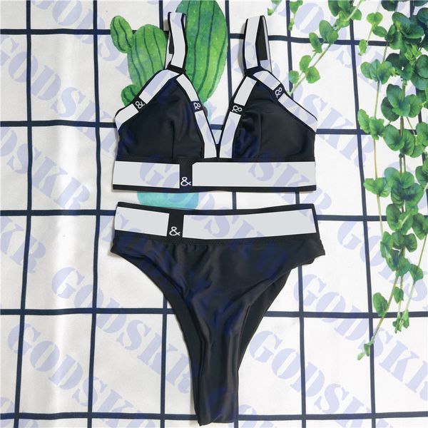 letter logo swimwear womens bikini padded push up women swimsuit fashion splice ladies split swimsuits, White;black
letter logo swimwear womens bikini padded push up women swimsuit fashion splice ladies split swimsuits, White;black