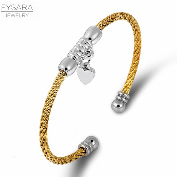 fysara из нержавеющей стали кабельные провода тонкие браслеты браслеты с шармом сердца pulserias для женщин vintage ювелирные изделия золото, Black
fysara из нержавеющей стали кабельные провода тонкие браслеты браслеты с шармом сердца pulserias для женщин vintage ювелирные изделия золото, Black