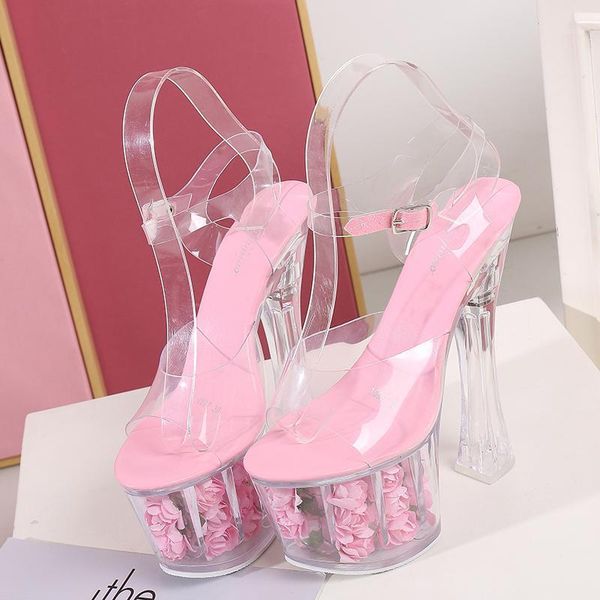 2021 summer new style women flower extreme high heels sandals transparent platform rhinestone sandals large size female shoes1, Black
2021 summer new style women flower extreme high heels sandals transparent platform rhinestone sandals large size female shoes1, Black