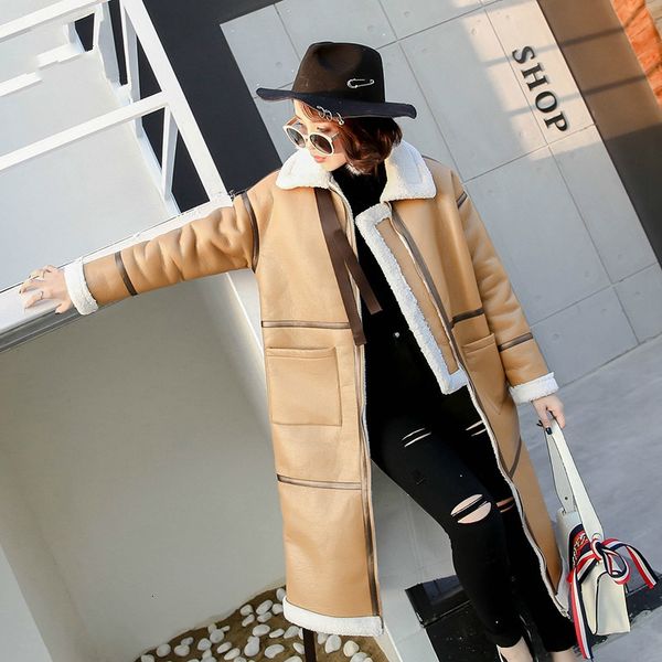 2021 new autumn and winter new locomotive fashion fur coat long sheep shearling women's leather, Black
2021 new autumn and winter new locomotive fashion fur coat long sheep shearling women's leather, Black