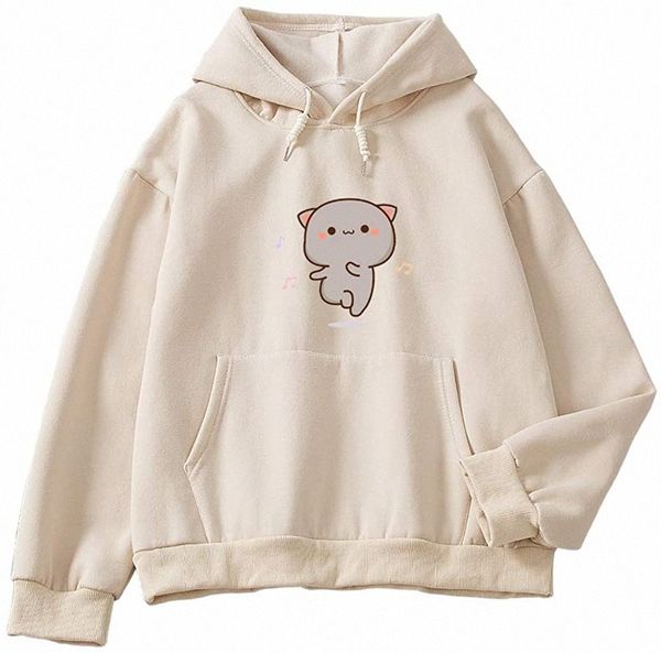 women's cartoon cute cat graphic print pocket pullover cotton sweatshirt hoodies i87e#, Black
women's cartoon cute cat graphic print pocket pullover cotton sweatshirt hoodies i87e#, Black