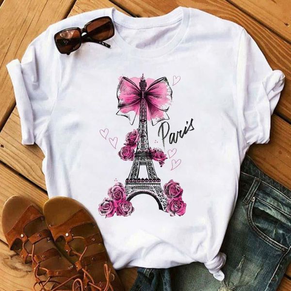 paris tower love vintage t-shirts women summer aesthetic print harajuku fashion t shirt graphic tees streetwear female clothes, White
paris tower love vintage t-shirts women summer aesthetic print harajuku fashion t shirt graphic tees streetwear female clothes, White