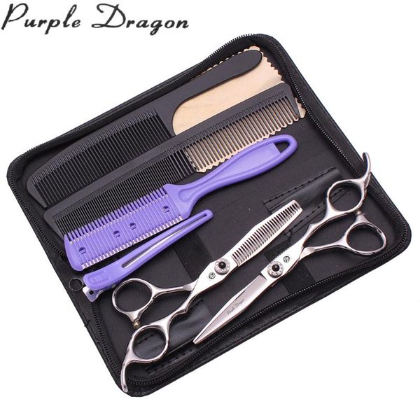 hair scissors cutting set 6.0" jp 440c purple dragon barber hairdressing professional thinning shears salon tool 9009#
hair scissors cutting set 6.0" jp 440c purple dragon barber hairdressing professional thinning shears salon tool 9009#