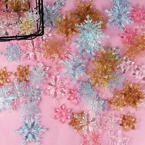 christmas decorations 10pcs/pack creative acrylic crystal snowflakes diy snowflake bead curtain tree hanging ornaments crafts
christmas decorations 10pcs/pack creative acrylic crystal snowflakes diy snowflake bead curtain tree hanging ornaments crafts