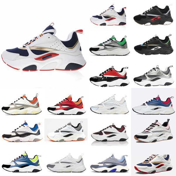 men lace-up b22 sneaker white leather calfskin sneakers technical knit women platform sneakers blue grey trainers with box new2021, Black
men lace-up b22 sneaker white leather calfskin sneakers technical knit women platform sneakers blue grey trainers with box new2021, Black