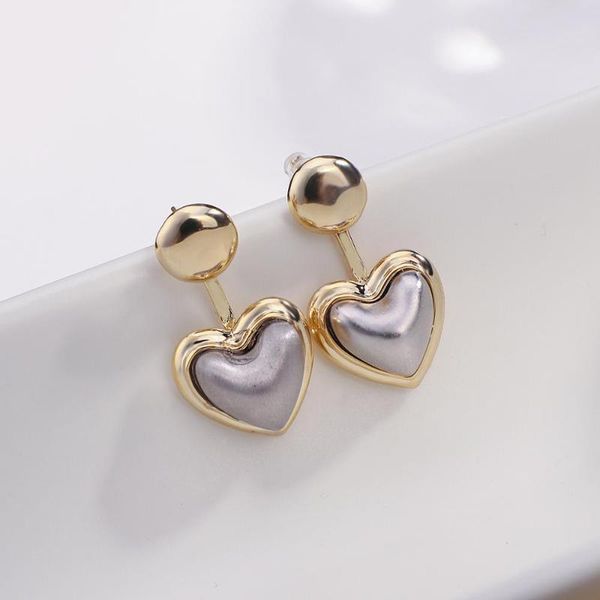 dangle & chandelier aensoa cute gold silver color heart shape hanging earrings two ways of wearing simple small drop for women ear jewelry
dangle & chandelier aensoa cute gold silver color heart shape hanging earrings two ways of wearing simple small drop for women ear jewelry