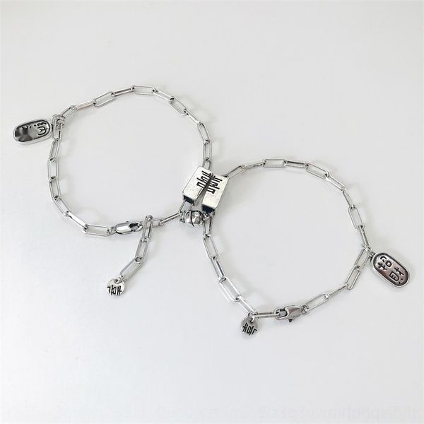fpuvt fashion bracelet nafu silver pure 925 women ins minority design hand string simple personality student zhaocai braceletnational bracel, Golden;silver
fpuvt fashion bracelet nafu silver pure 925 women ins minority design hand string simple personality student zhaocai braceletnational bracel, Golden;silver