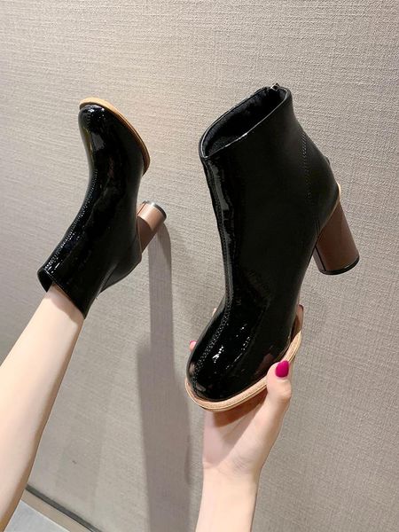 zipper rock shoes woman boots flat platform boots-women luxury designer ankle booties women clogs rubber 2020 autumn high heel, Black
zipper rock shoes woman boots flat platform boots-women luxury designer ankle booties women clogs rubber 2020 autumn high heel, Black