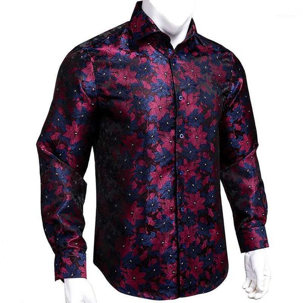 hi-tie paisley soft men's shirts navy red floral woven long sleeve casual shirts for men silk fashion wedding dress1, White;black
hi-tie paisley soft men's shirts navy red floral woven long sleeve casual shirts for men silk fashion wedding dress1, White;black