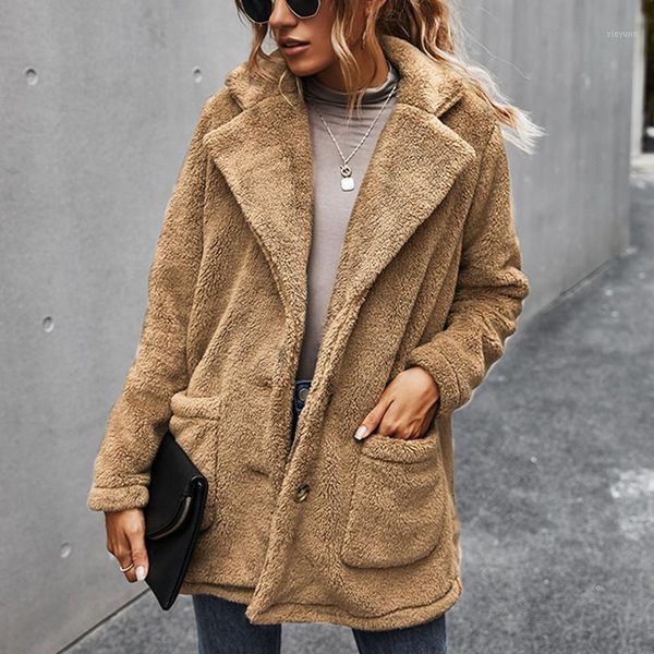 women warm plush coat long winter ladies plush faux fur coat jacket thick overcoat outerwear casual jacket new arrival1, Black
women warm plush coat long winter ladies plush faux fur coat jacket thick overcoat outerwear casual jacket new arrival1, Black