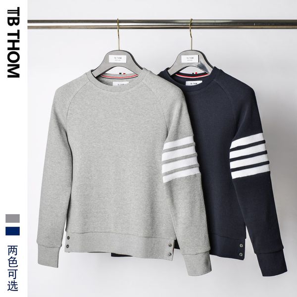 waffle series spring and autumn 2020 new tb thom round neck pullover men's wear, Black
waffle series spring and autumn 2020 new tb thom round neck pullover men's wear, Black