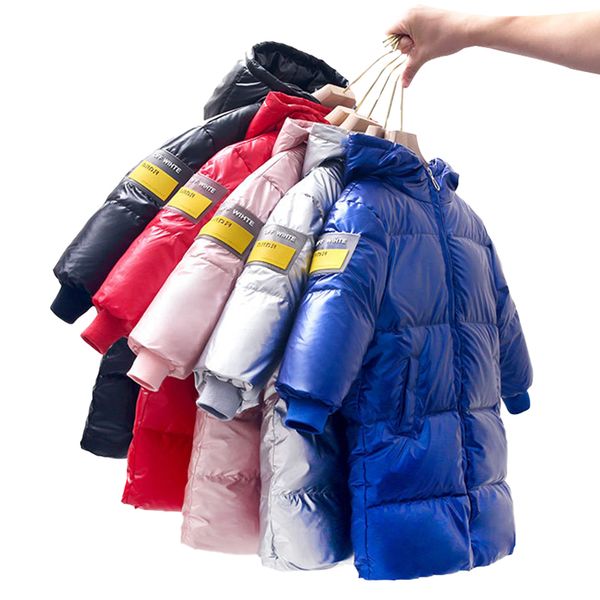 winter white duck down long bright cotton padded jacket children's fashion new waterproof hooded jacket boys and girls' coat lj201, Blue;gray
winter white duck down long bright cotton padded jacket children's fashion new waterproof hooded jacket boys and girls' coat lj201, Blue;gray
