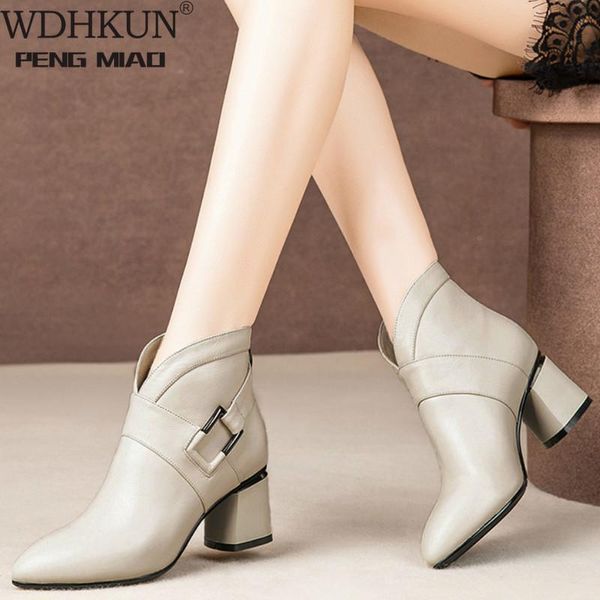 boots buckle strap leather winter women fashion zipper solid color metal decoraction square heel shoes woman party, Black
boots buckle strap leather winter women fashion zipper solid color metal decoraction square heel shoes woman party, Black