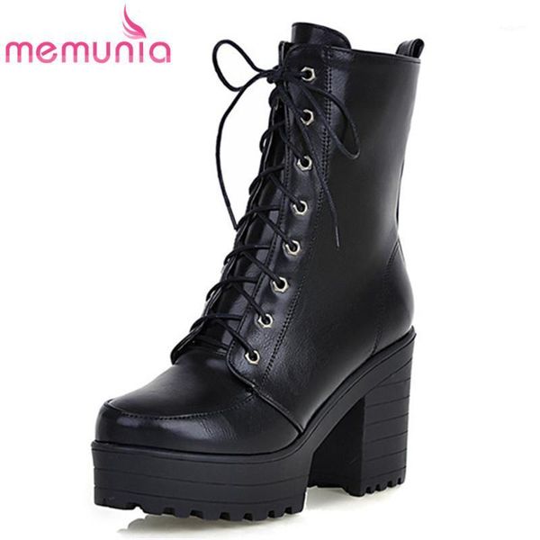 boots memunia 2021 big size 43 women ankle round toe autumn winter high heel platform lace up party prom shoes woman1, Black
boots memunia 2021 big size 43 women ankle round toe autumn winter high heel platform lace up party prom shoes woman1, Black