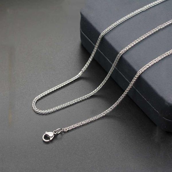 fashion simple titanium steel necklace female stainless steel necklace sweater chain jewelry sale, Silver
fashion simple titanium steel necklace female stainless steel necklace sweater chain jewelry sale, Silver