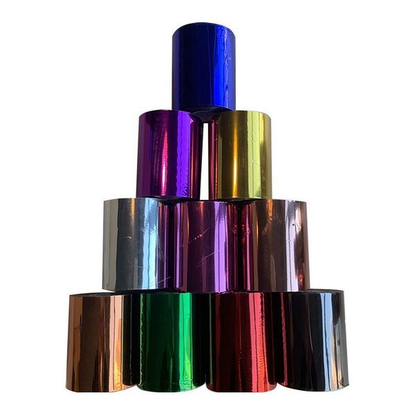 1 roll 8cmx120m 10 colors stamping foil heat transfer laminating napkin gilding pvc business car qylego
1 roll 8cmx120m 10 colors stamping foil heat transfer laminating napkin gilding pvc business car qylego