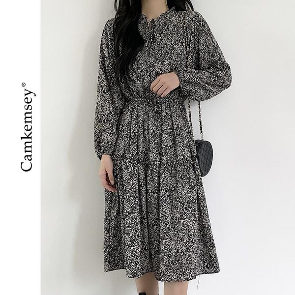 boho style floral print pleated dress women spring autumn long sleeve loose mid calf dress comfortable holiday beach dresses, Black;gray
boho style floral print pleated dress women spring autumn long sleeve loose mid calf dress comfortable holiday beach dresses, Black;gray