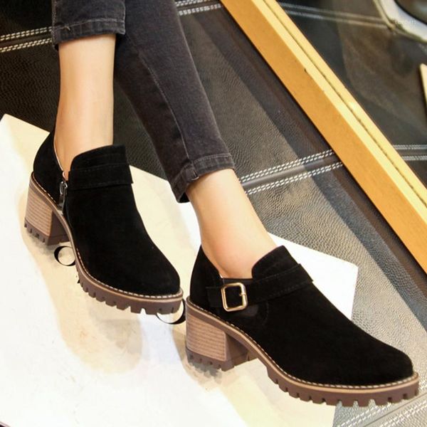 sagace big size round toe thick heels boots for woman shoes casual short ankle boot shoes thick flat heel women boots winter1, Black
sagace big size round toe thick heels boots for woman shoes casual short ankle boot shoes thick flat heel women boots winter1, Black