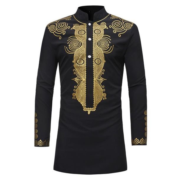 new 2020 dashiki fashion african traditional printed rich bazin men long sleeve africa clothing thobe dress for man shirt, Red
new 2020 dashiki fashion african traditional printed rich bazin men long sleeve africa clothing thobe dress for man shirt, Red