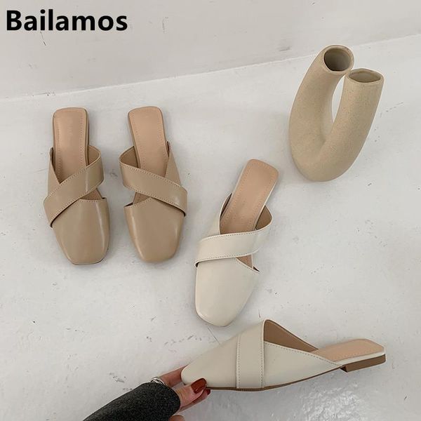 bailamos 2021fashion flat slippers brand designer socofy korean shoes slip on leather loafers mules flip flops size 35-40, Black
bailamos 2021fashion flat slippers brand designer socofy korean shoes slip on leather loafers mules flip flops size 35-40, Black
