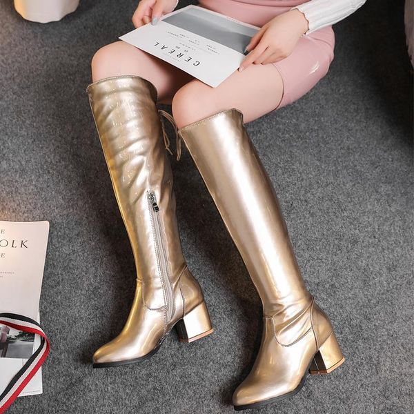 boots pqecfs big size 32-45 winter fasion women solid square heels knee-high riding 2 colors, Black
boots pqecfs big size 32-45 winter fasion women solid square heels knee-high riding 2 colors, Black