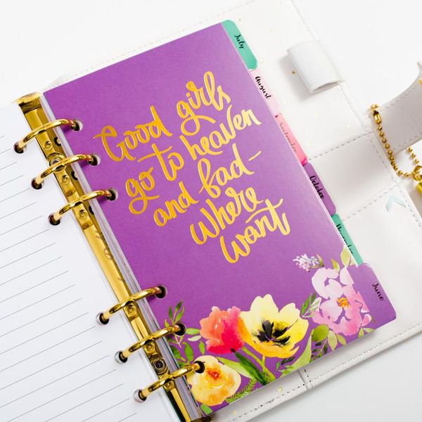 dokibook flower series spiral planner filler papers notebook inner core schedule weekly plan diary refill for filofax notebook, Purple;pink
dokibook flower series spiral planner filler papers notebook inner core schedule weekly plan diary refill for filofax notebook, Purple;pink