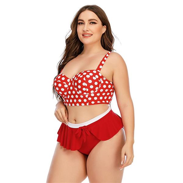 women's plus size swimwear printed high waist women bikinis 5xl 2022 large 2 pieces bikini set swimsuit ruffle beachwear lady, Black
women's plus size swimwear printed high waist women bikinis 5xl 2022 large 2 pieces bikini set swimsuit ruffle beachwear lady, Black