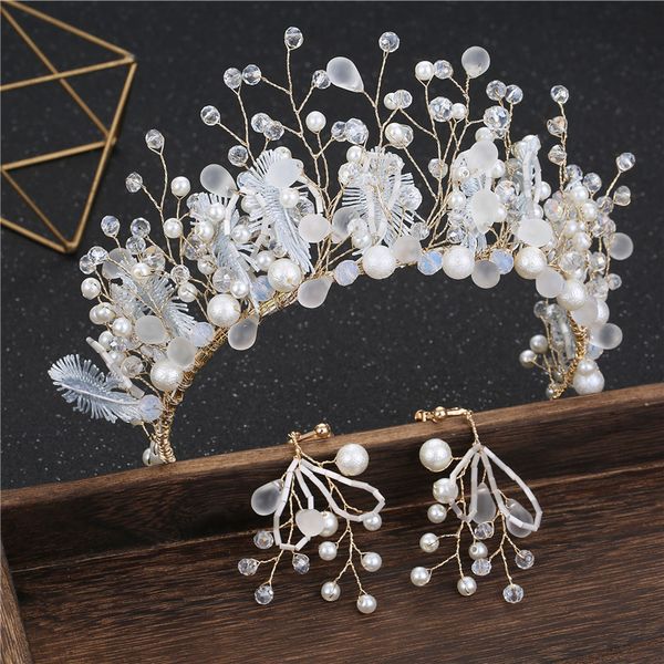 super xianmei crystal flower branch high grade crown new bridal headdress handmade band wedding dress performance accessories, Silver
super xianmei crystal flower branch high grade crown new bridal headdress handmade band wedding dress performance accessories, Silver