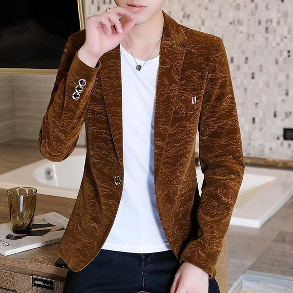 men's suits & blazers 2021 men's slim-fit pleuche jacquard blazer youth velveteen casual business ironing-blazer1, White;black
men's suits & blazers 2021 men's slim-fit pleuche jacquard blazer youth velveteen casual business ironing-blazer1, White;black