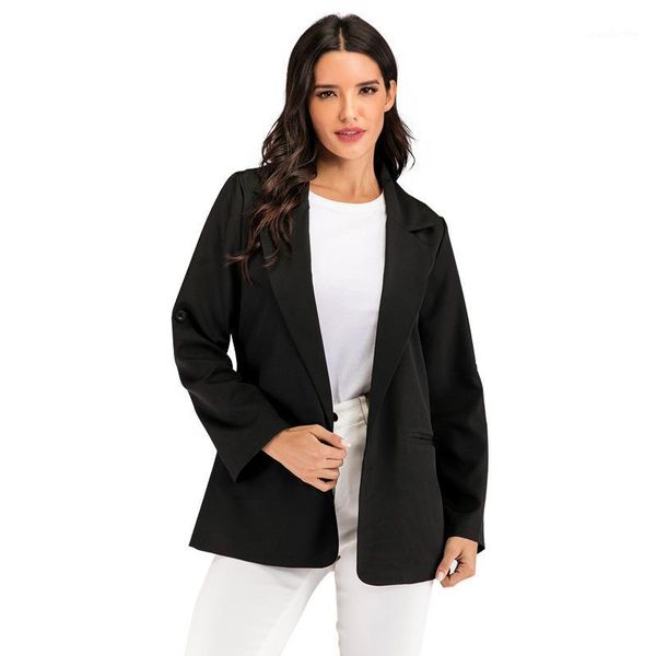 women's suits & blazers black blazer womens winter blzaer coats outfits office ladies apricot casuaml feminino turn-down collar1, White;black
women's suits & blazers black blazer womens winter blzaer coats outfits office ladies apricot casuaml feminino turn-down collar1, White;black