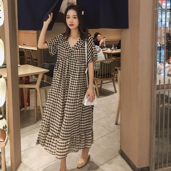 maternity summer chiffon dress short flare sleeve v-neck plus size pregnant women plaid long loose pregnancy maxi dresses1 dresses, White
maternity summer chiffon dress short flare sleeve v-neck plus size pregnant women plaid long loose pregnancy maxi dresses1 dresses, White