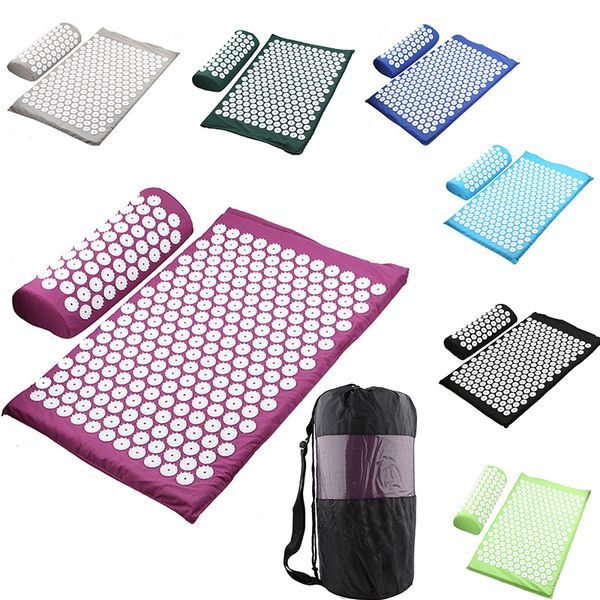 massager cushion massage yoga mat acupressure mat relieve stress back body pain spike mat massage pad
massager cushion massage yoga mat acupressure mat relieve stress back body pain spike mat massage pad