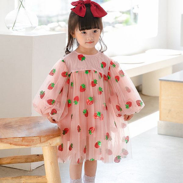 toddler girls strawberry dress kids clothes children baby sequins tulle princess designer dresses outfits teens new 2021 costume w1227, Red;yellow
toddler girls strawberry dress kids clothes children baby sequins tulle princess designer dresses outfits teens new 2021 costume w1227, Red;yellow