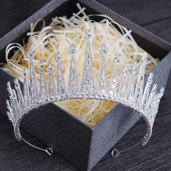 new bridal headdress korean atmosphere super fairy wedding dress accessories princess 18-year-old crown, Silver
new bridal headdress korean atmosphere super fairy wedding dress accessories princess 18-year-old crown, Silver