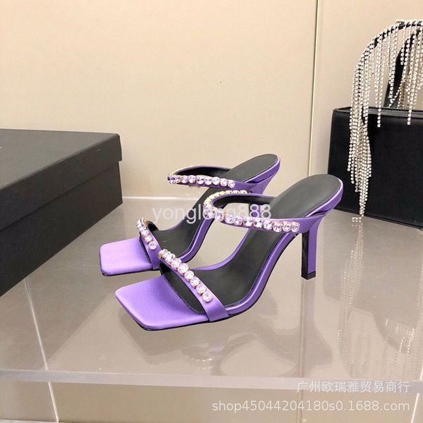slippers spring and summer high-heeled open toe women's shoes fashion square head trend, women wearing straight line sandals, Black
slippers spring and summer high-heeled open toe women's shoes fashion square head trend, women wearing straight line sandals, Black