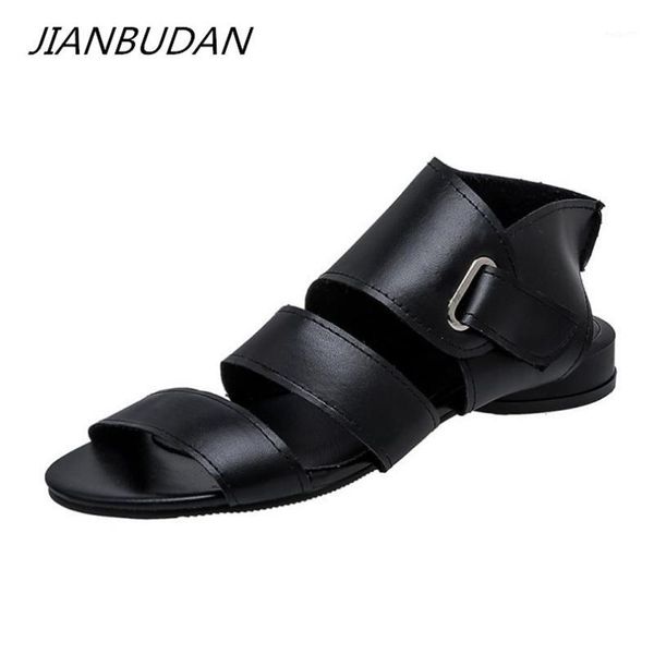 sandals jianbudan gladiator fashion pu leather women's flat rome shoes open toe outdoor size plus 34-431, Black
sandals jianbudan gladiator fashion pu leather women's flat rome shoes open toe outdoor size plus 34-431, Black