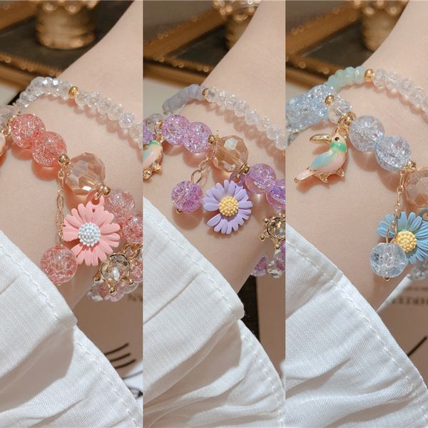 korean version bracelet biscuit of cracker crystal crack beads birdie chrysanthemum two piece suit summer crystal bracelet production nk4qs, Golden;silver
korean version bracelet biscuit of cracker crystal crack beads birdie chrysanthemum two piece suit summer crystal bracelet production nk4qs, Golden;silver