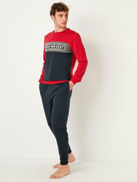 jogger sweatpants pajama set red %100 cotton fabric men's sleep lounge pure full cotton pajamas men's sleepwear suit nightgown1, Black;brown
jogger sweatpants pajama set red %100 cotton fabric men's sleep lounge pure full cotton pajamas men's sleepwear suit nightgown1, Black;brown
