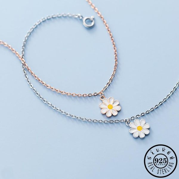 anklets 925 sterling silver white flower bead bracelets for women trendy rose gold color plated chain anklet foot fine jewelry, Red;blue
anklets 925 sterling silver white flower bead bracelets for women trendy rose gold color plated chain anklet foot fine jewelry, Red;blue