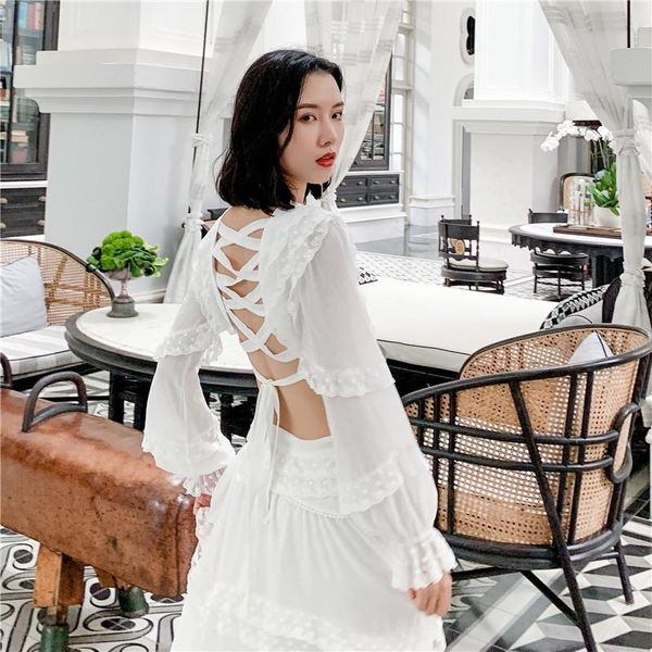zcwxm summer runway designer dress women 2021 vacation bohemian backless white hollow out lace patchwork long dress new, Black;gray
zcwxm summer runway designer dress women 2021 vacation bohemian backless white hollow out lace patchwork long dress new, Black;gray