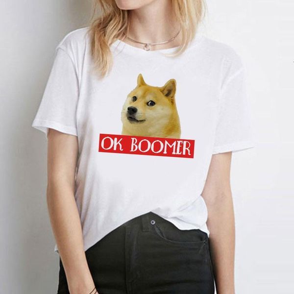 showtly ok boomer shiba inu printed women t shirt cool fashion short sleeve o-neck t shirts casual loose christmas, White
showtly ok boomer shiba inu printed women t shirt cool fashion short sleeve o-neck t shirts casual loose christmas, White