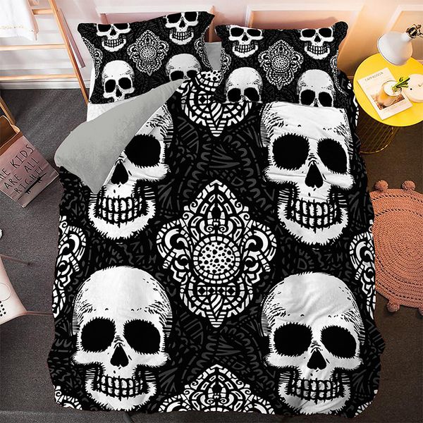 3d skull duvet cover sets bedding set comforter covers soft fabric king queen
3d skull duvet cover sets bedding set comforter covers soft fabric king queen