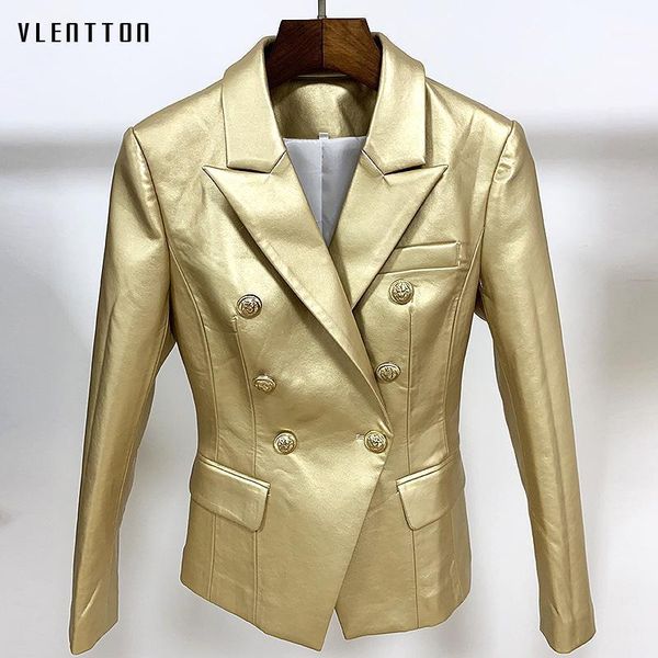autumn golden pu faux leather jacket blazer women lion button suit coat female solid office lady blazers feminino1, White;black
autumn golden pu faux leather jacket blazer women lion button suit coat female solid office lady blazers feminino1, White;black