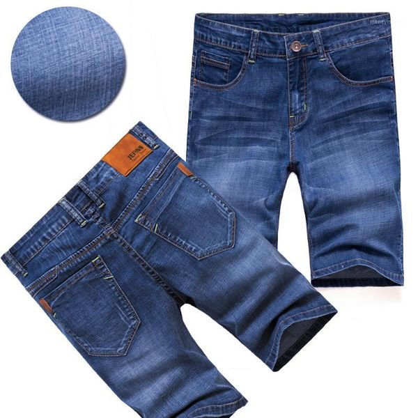 2019 summer thin section elastic denim shorts men's fifth pants business large size men's wear 5 youth in pants1, Blue
2019 summer thin section elastic denim shorts men's fifth pants business large size men's wear 5 youth in pants1, Blue