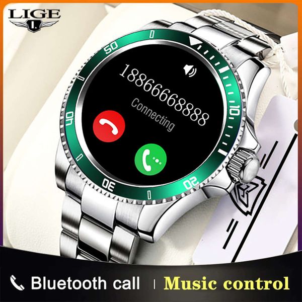 lige smart sports watch ip68 men, sports, waterproof, touch screen bluetooth, android and ios, 2021
lige smart sports watch ip68 men, sports, waterproof, touch screen bluetooth, android and ios, 2021