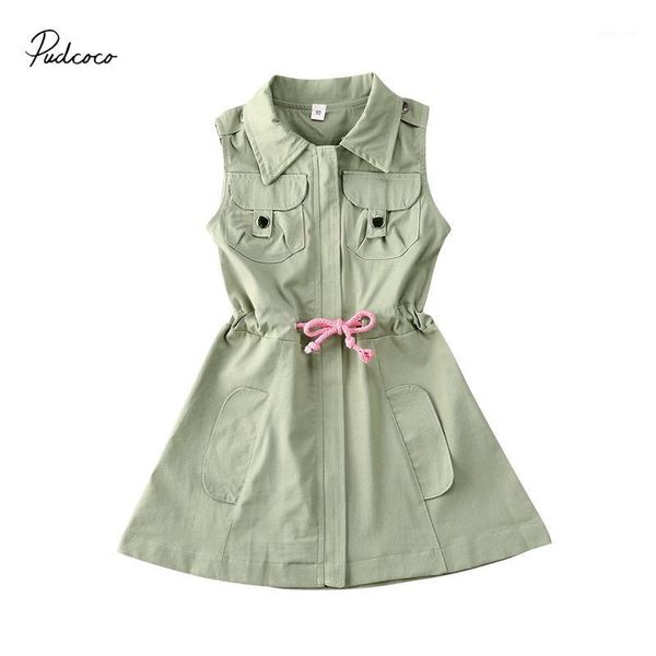 2020 baby summer clothing 1-7 years children solid dress lapel zipper dress with pocket and drawstring girls sleeveless clothes1, Red;yellow
2020 baby summer clothing 1-7 years children solid dress lapel zipper dress with pocket and drawstring girls sleeveless clothes1, Red;yellow